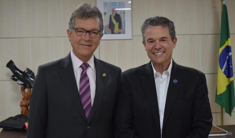 Laércio se reúne com ministro da Pesca para falar sobre desenvolvimento da atividade em Sergipe