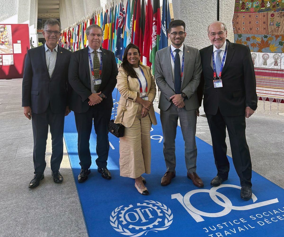Laércio Oliveira participa da Conferência da OIT com foco na regulamentação do trabalho por aplicativos