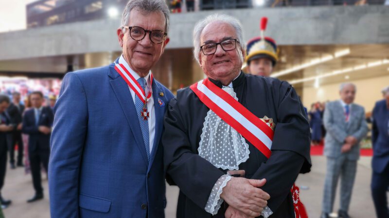 Senador Laércio Oliveira recebe homenagem do TST com a Ordem do Mérito Judiciário do Trabalho