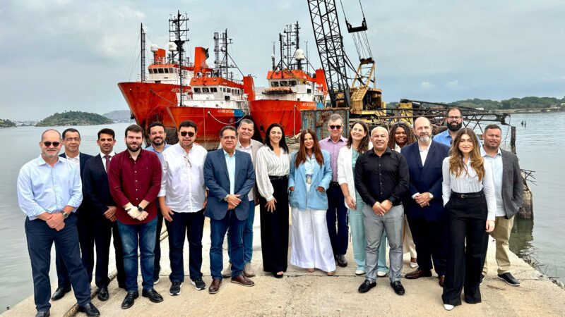 Senador Laércio Oliveira reforça agenda para revitalização do Estaleiro Sergipe e geração de até 20 mil empregos