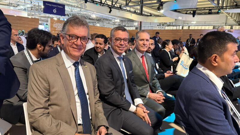 Senador Laércio participa da Gastech 2025 para atrair investimentos para Sergipe