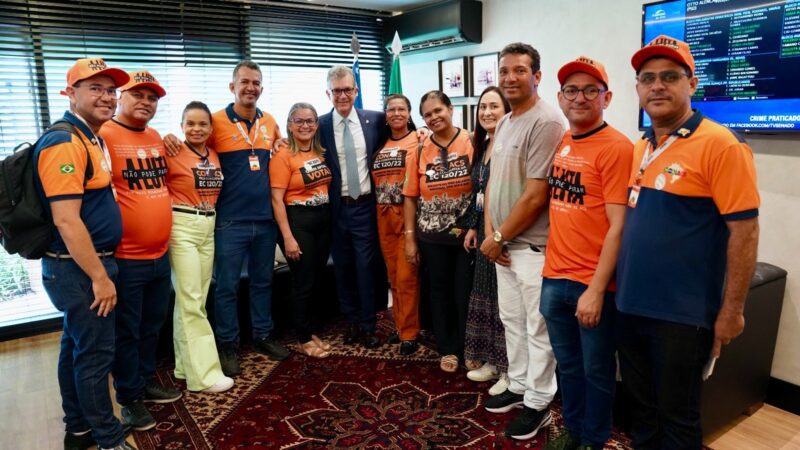 Laércio apoia projeto de aposentadoria especial para agentes comunitários de saúde