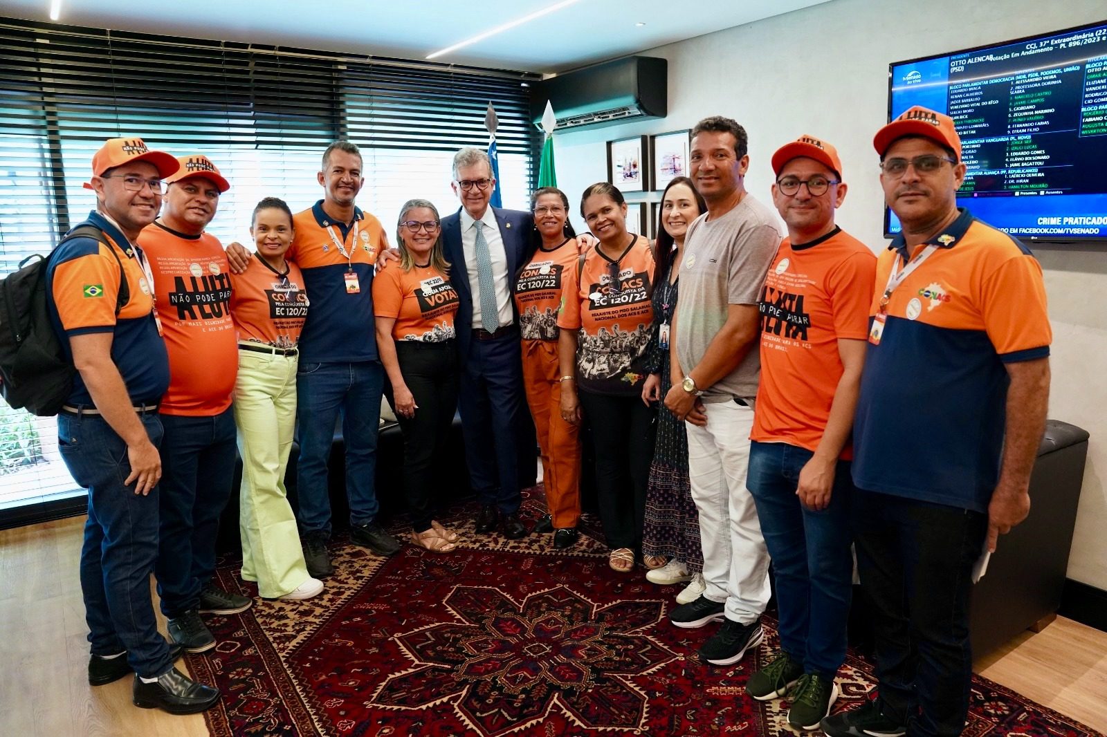 Laércio apoia projeto de aposentadoria especial para agentes comunitários de saúde