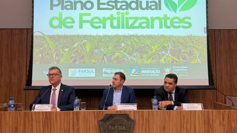 Pauta de fertilizantes une Sergipe e Rio Grande do Sul por uma política nacional
