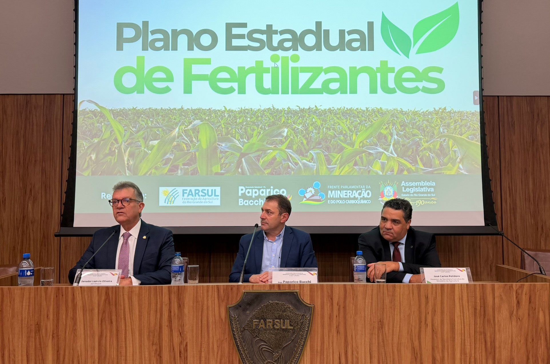 Pauta de fertilizantes une Sergipe e Rio Grande do Sul por uma política nacional
