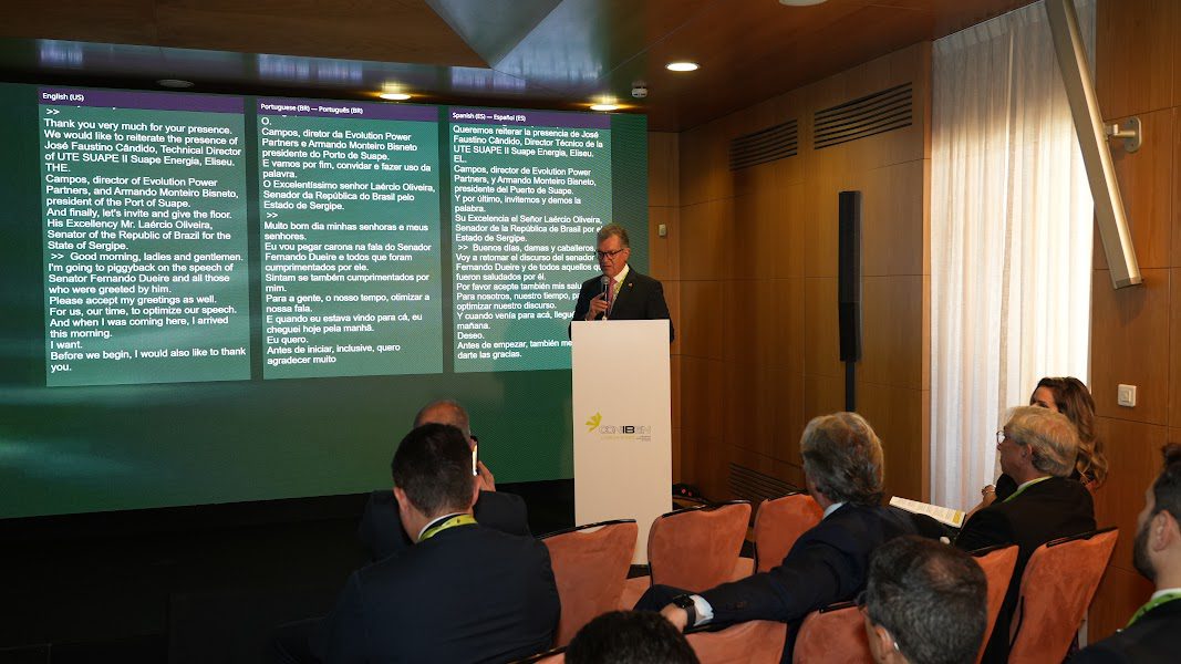 Laércio Oliveira destaca o potencial energético de Sergipe na Conferência Ibero-Brasileira de Energia em Lisboa