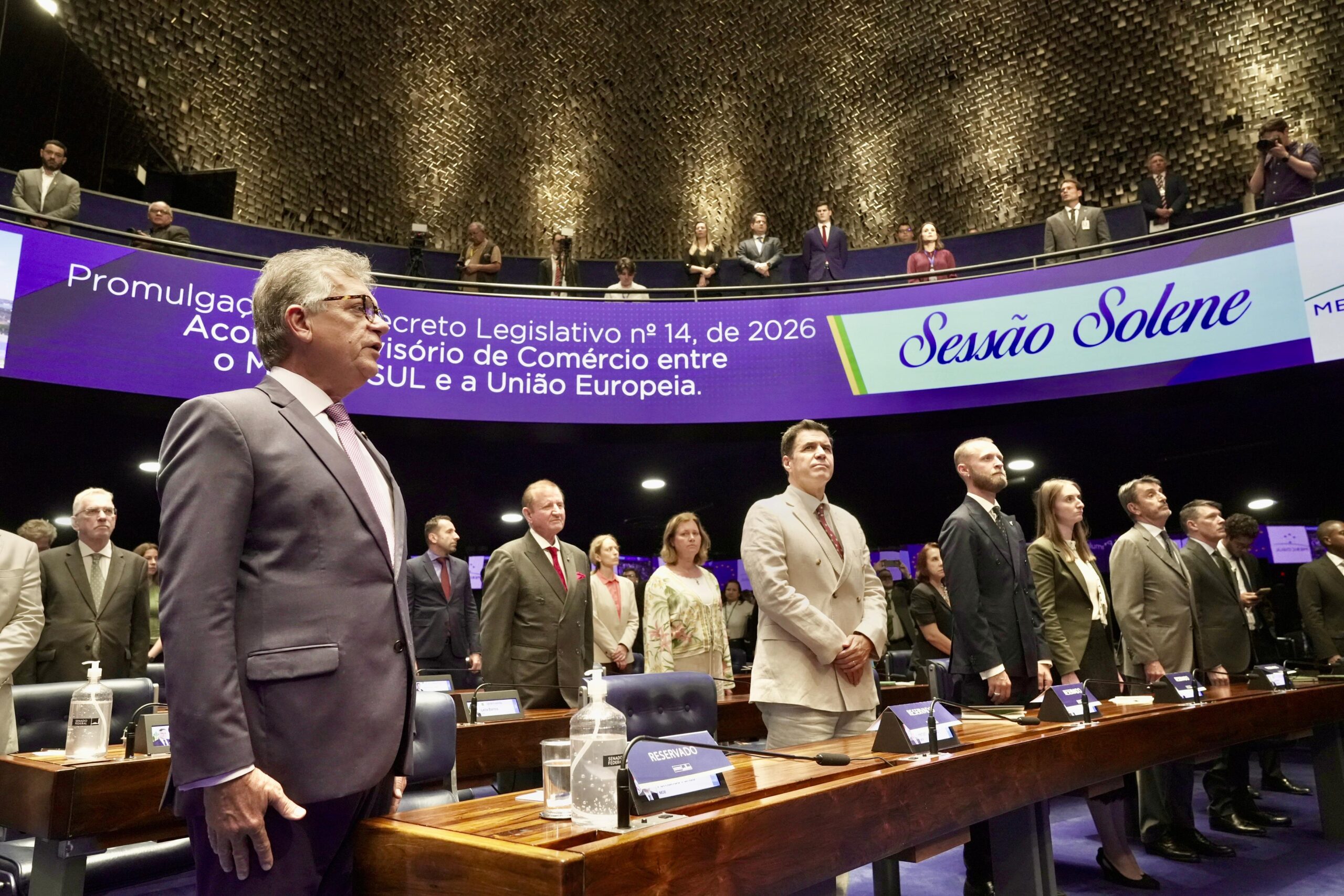 Acordo Mercosul-UE impulsiona economia e empregos, destaca Laércio Oliveira