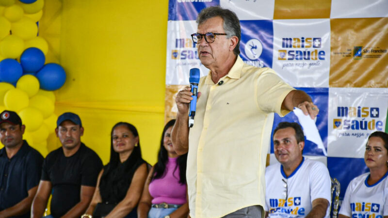 Em São Francisco, senador Laércio Oliveira anuncia novos investimentos para o município
