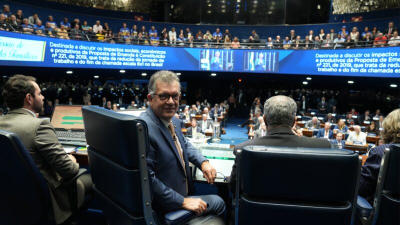 Laércio promove amplo debate no Senado sobre a PEC da escala 6×1 e defende diálogo para construção de consensos