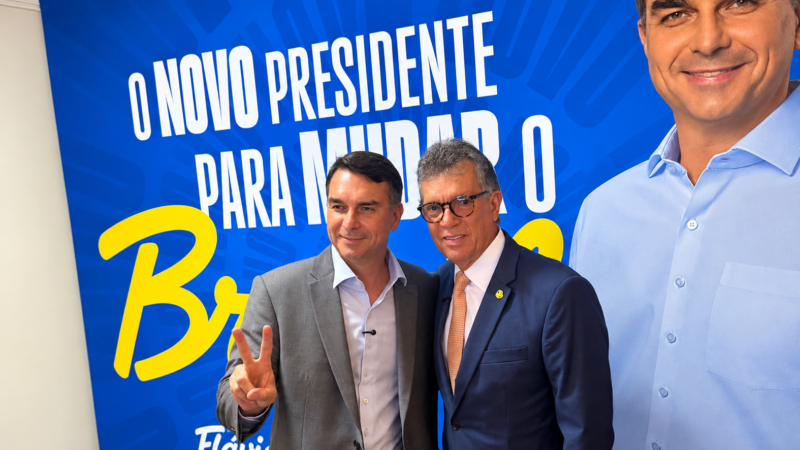 Laércio destaca propostas de Flávio Bolsonaro para a geração de empregos